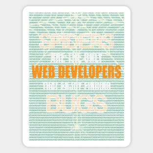 Arachnid Web developer Sticker